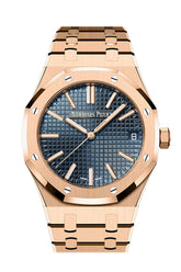Audemars Piguet Royal Oak 41 Dial Bleu nuit Pink Gold 15510OR.OO.1320OR.03  MP